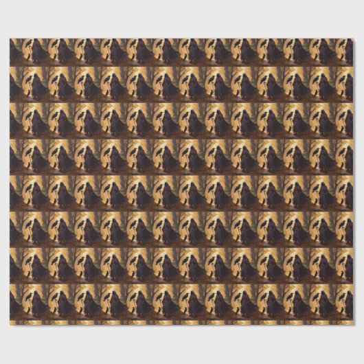 Nachtmerrie Kenku Cadeaupapier (Vlak)