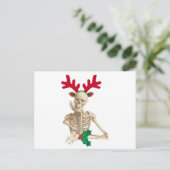 nachtmerrie kerstmis feestdagenkaart (Staand voorkant)