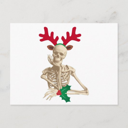 nachtmerrie kerstmis feestdagenkaart (Voorkant)