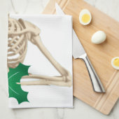 nachtmerrie kerstmis theedoek (Quarter Fold)