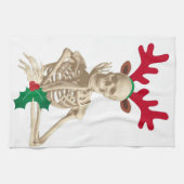 nachtmerrie kerstmis theedoek (Horizontaal)