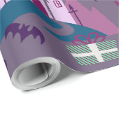 Nachtmerrie Kerstvampier Santa Nosferatu Cadeaupapier (Rol Hoek)