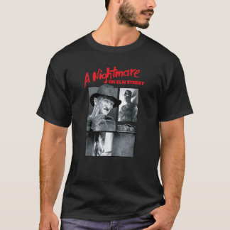 Nachtmerrie op Elm Street Grid T-shirt