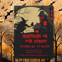 Nachtmerrie op uw straat eng Halloween feest