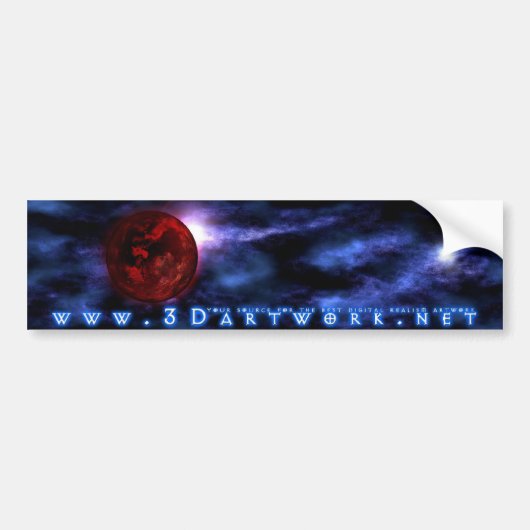 Nachtmerrie Systeem Bumpersticker (Voorkant)