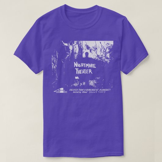 Nachtmerrie Theater met Sammy Terry T-shirt (Design voorkant)