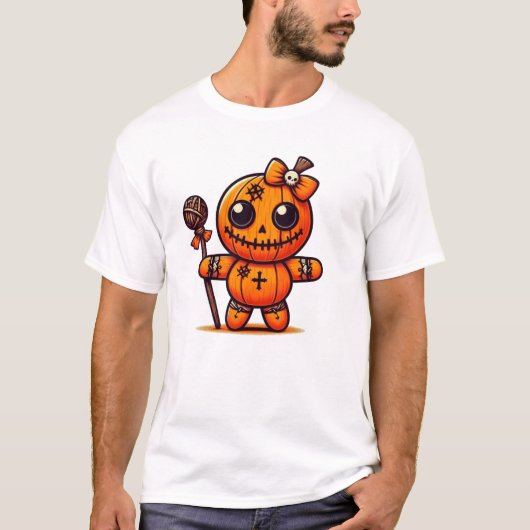Nachtmerrie Voodoo Stitch Dolls T-shirt (Voorkant)