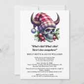 Nachtmerrie voor kerstbruiloft kaart (Voorkant)