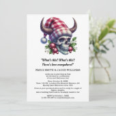 Nachtmerrie voor kerstbruiloft kaart (Staand voorkant)