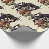 nachtmerrie voor kerstmis cadeaupapier (Hoek)