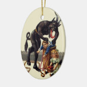 nachtmerrie voor kerstmis keramisch ornament (Links)