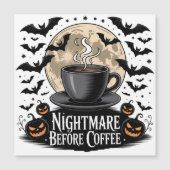 Nachtmerrie voor Koffie Halloween (Voorkant)