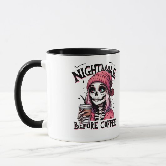 Nachtmerrie voor koffie mok (Links)