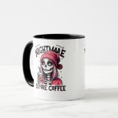 Nachtmerrie voor koffie mok (Voorkant links)