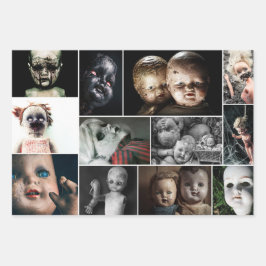  nachtmerries - Betoverende poppen Inpakpapier Vel