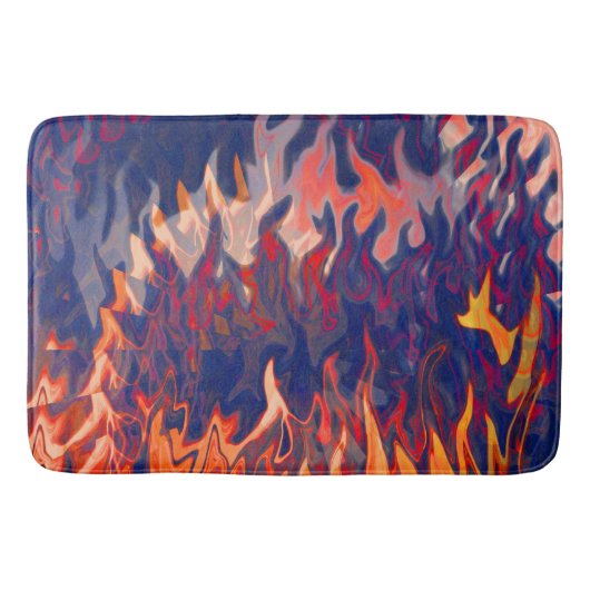 Nachtmerries van een brandweerman. badmat (Voorkant)