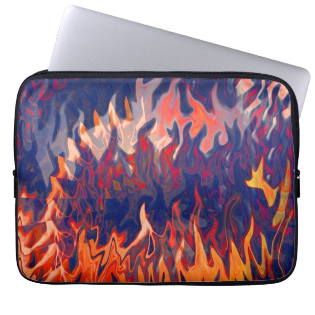 Nachtmerries van een brandweerman. laptop sleeve (Voorkant)