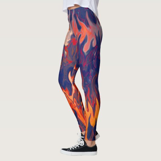 Nachtmerries van een brandweerman. leggings (Links)