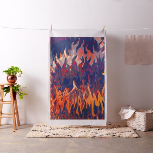 Nachtmerries van een brandweerman. stof (Voorbeeld)