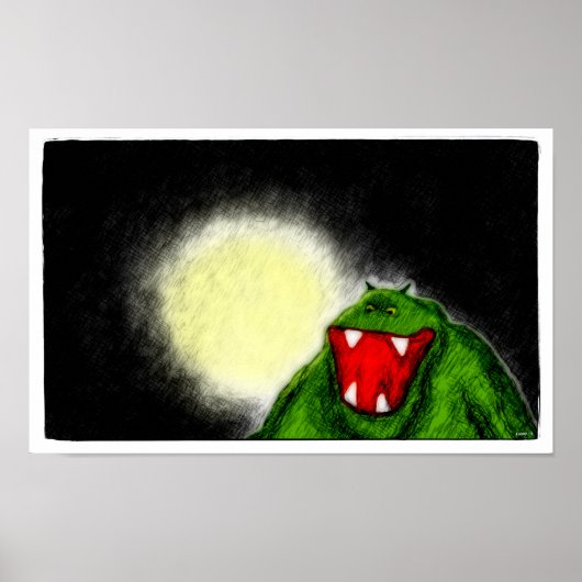 nachtmonster poster (Voorkant)