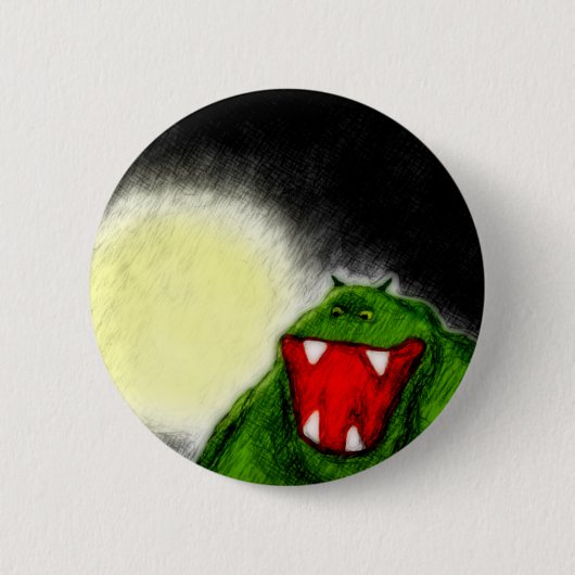 nachtmonster ronde button 5,7 cm (Voorkant)