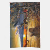 Nachtmorgen over het Boerderij Theedoek (Verticaal)