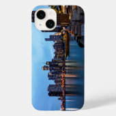 Nachtnacht bij de marine pier Case-Mate iPhone case (Achterkant)