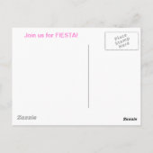 Nachtnacht in de oude San Antonio-postkaart Briefkaart (Achterkant)