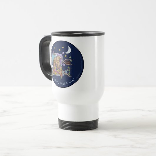 Nachtnacht, Owl Reisbeker (Voorkant links)