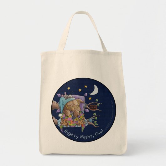 Nachtnacht, Owl Tote Bag (Voorkant)