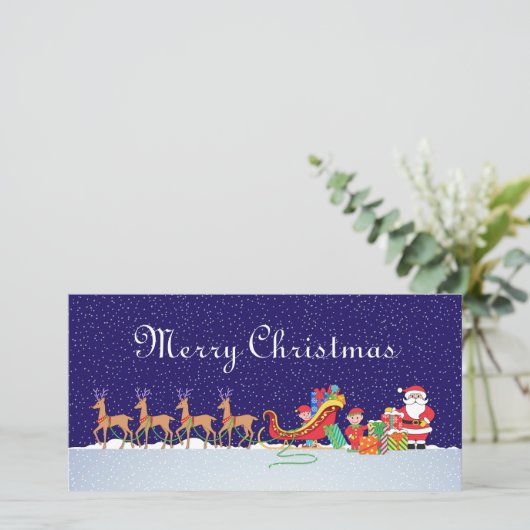 Nachtnacht voor Kerstmis (Staand voorkant)