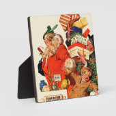 Nachtnacht voor Kerstmis Fotoplaat (Voorkant)