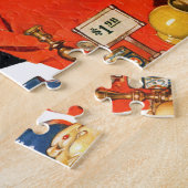 Nachtnacht voor Kerstmis Legpuzzel (Zijkant)