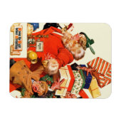 Nachtnacht voor Kerstmis Magneet (Horizontaal)