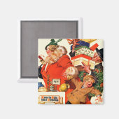 Nachtnacht voor Kerstmis Magneet (Voorkant / Achterkant)