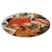 Nachtnacht voor Kerstmis Snijplank (Hoek)