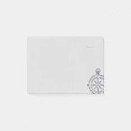 Nachtonderzoek donkere academie kompas post-it® notes