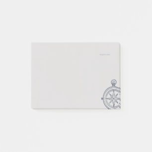 Nachtonderzoek donkere academie kompas post-it® notes