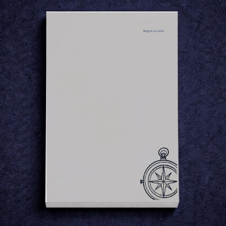 Nachtonderzoek donkere academie kompas post-it® notes