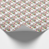 Nachtpapier voor de cartoon van Birthday Mouse Cadeaupapier (Hoek)