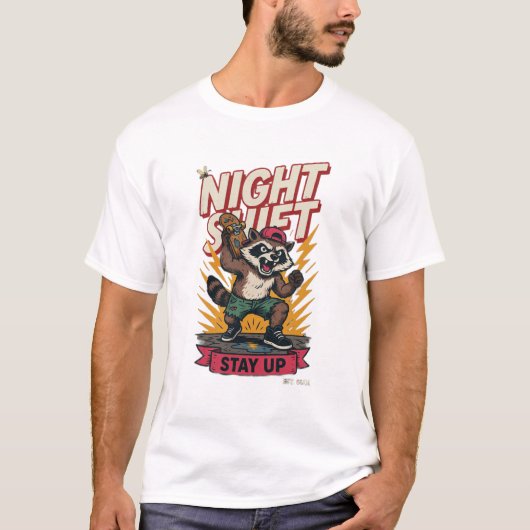nachtploeg t-shirt (Voorkant)