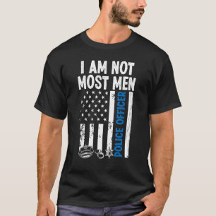 Nachtploegagent niet de meeste mannen Nachts agent T-shirt