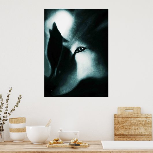 nachtploegen poster (Keuken)