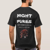 nachtpuinjes t-shirt (Achterkant)