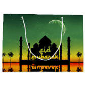 Nachtreflectie in Eid Mubarak Groot Cadeauzakje (Achterkant)