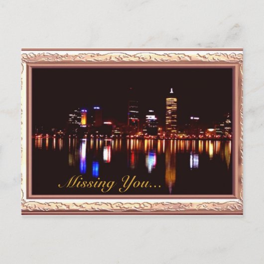 Nachtreflecties Briefkaart (Voorkant)