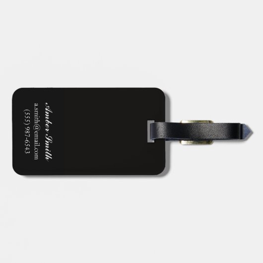 Nachtreis I Bagagelabel (Achterkant horizontaal)