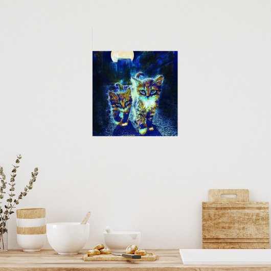 nachtreizigers poster (Keuken)