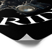 Nachtrijder Bad Cat Poster (Hoek)