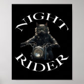 Nachtrijder Bad Cat Poster (Voorkant)